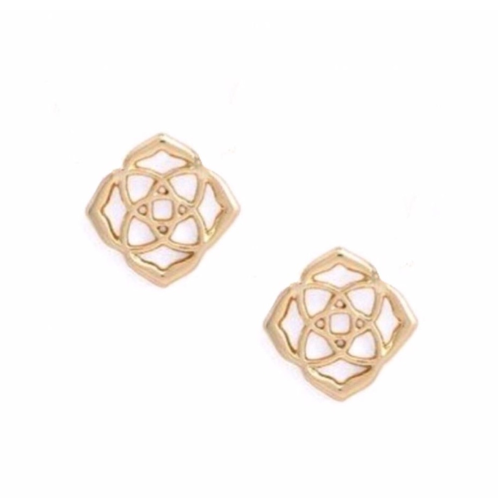 NWOT Dira Logo Kendra Scott Earrings